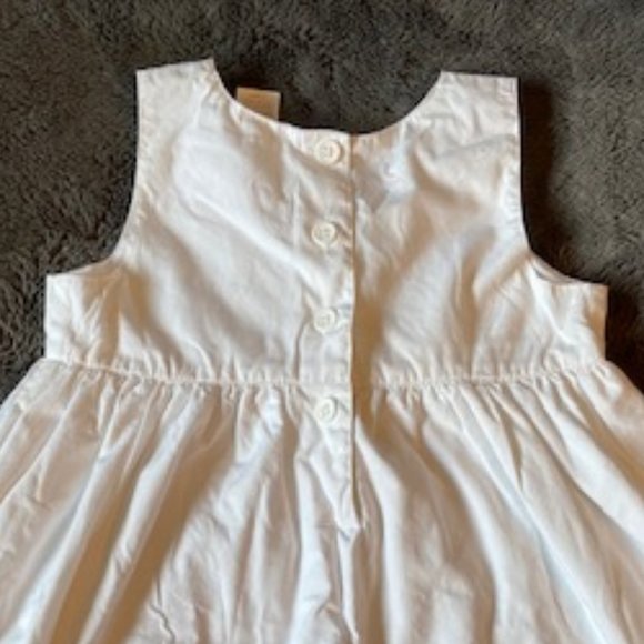 2/$40 Marc & Maddie White Lined Dress Girls Size 3X - Picture 9 of 10